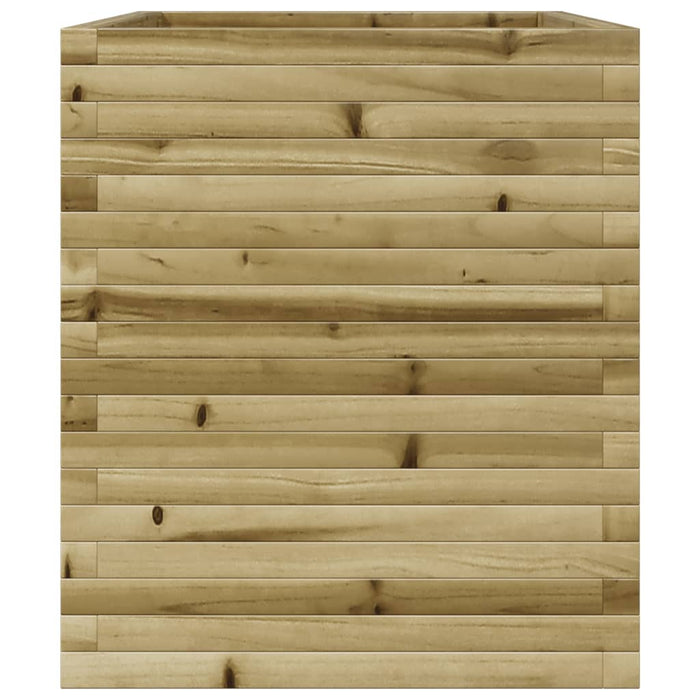 Plantenbak 90X60X68,5 Cm Geïmpregneerd Grenenhout Naturel Geïmpregneerd