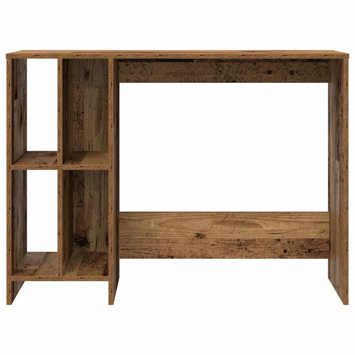 Bureau 102,5X35X75 Cm Bewerkt Hout Kleurig