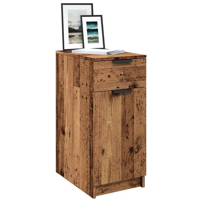 Bureau 33X50X75 Cm Bewerkt Hout Kleurig