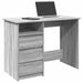 Bureau 102X50X75 Cm Bewerkt Hout Eikenkleurig