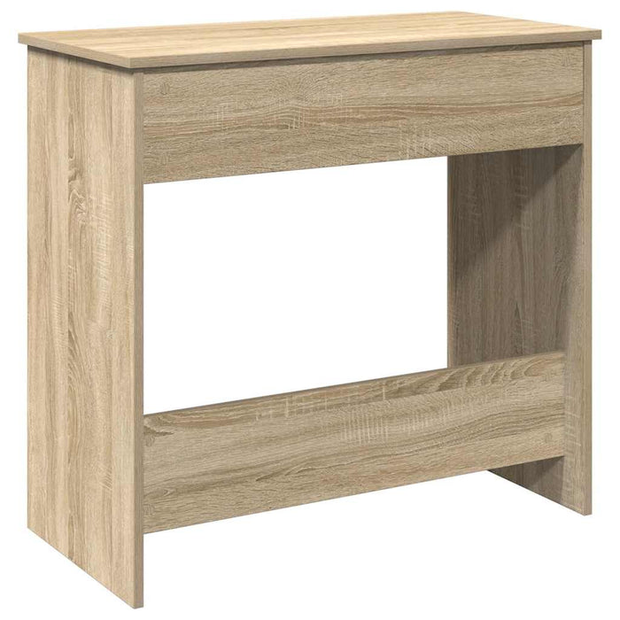 Bureau 80X40X75 Cm Bewerkt Hout Kleurig