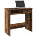 Bureau 80X40X75 Cm Bewerkt Hout Kleurig