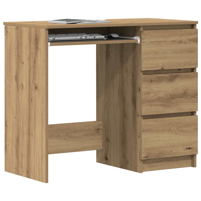 Bureau 90X45X76 Cm Spaanplaat Kleurig