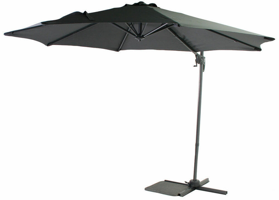 Parasol Honolulu anthracite Ø 3m