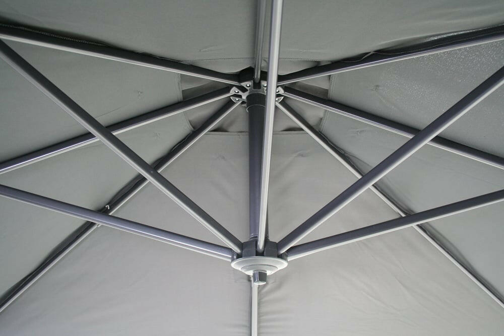 Parasol Honolulu anthracite Ø 3m