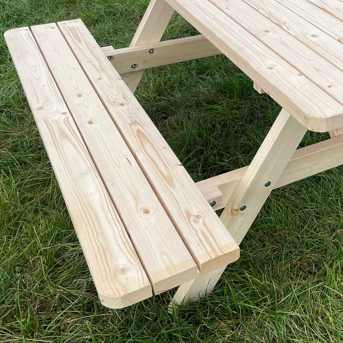 Picknicktafel 150 cm KING ® / 4cm dikte