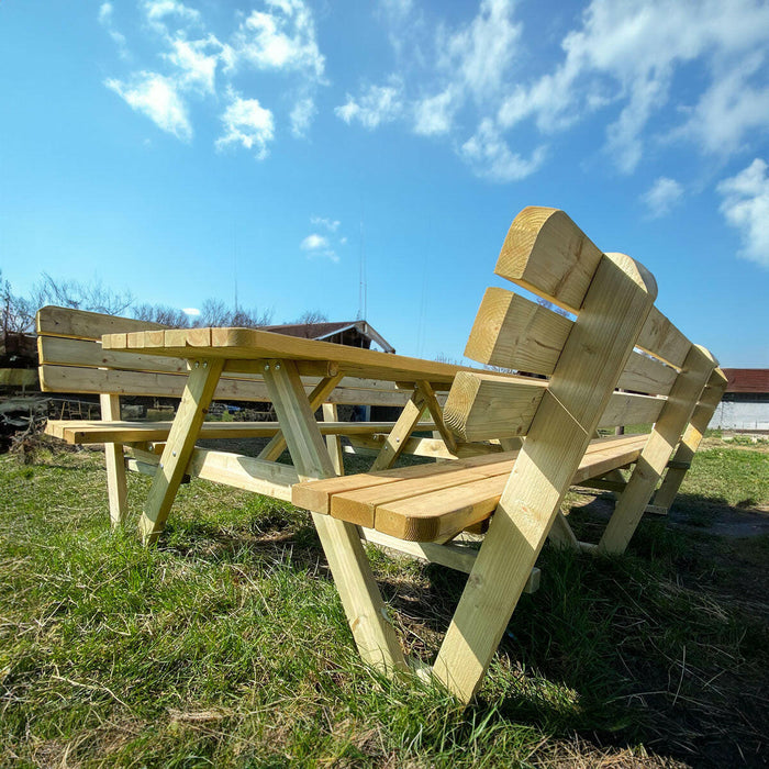 Stevige KING® picknicktafel - Ideaal voor grote groepen