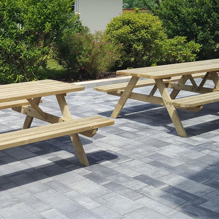 Picknicktafel 300 cm royal KING ® / 4.5 cm dikte