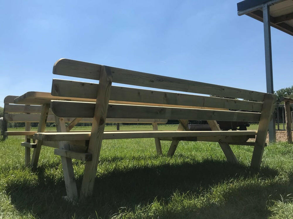 Rugleuning 240 cm KING picknicktafel