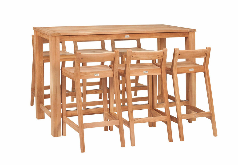 TEAK BAR SET- BUCKINGHAM