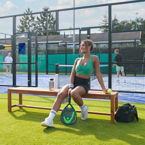 Banc de jardin en teck Roland Garros 200 cm | Tekora 