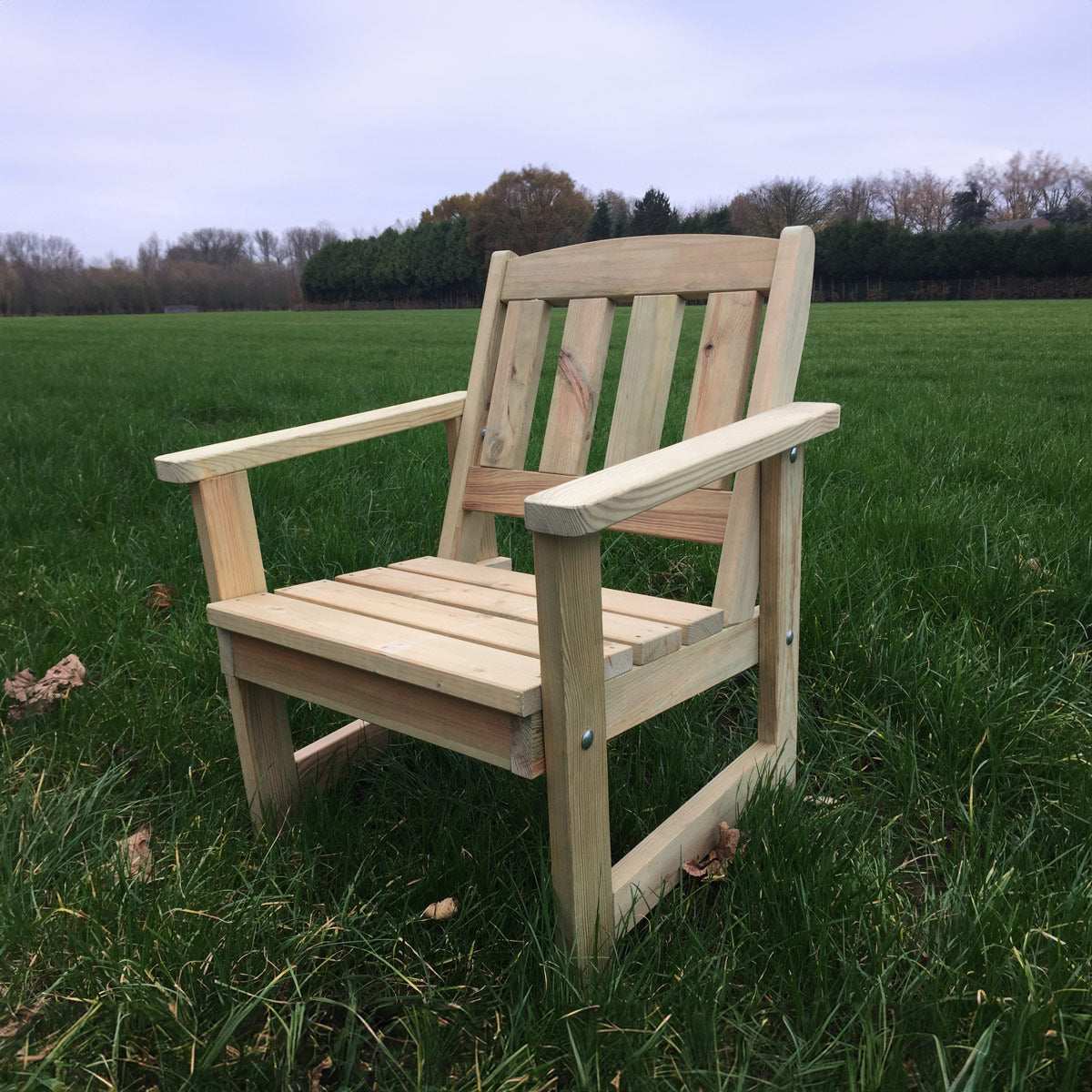 Chaises de jardin en bois