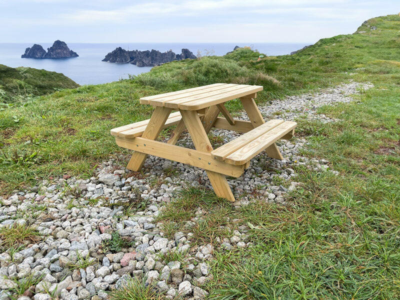 Kinderpicknicktafel Björn KING ® (90 cm.)