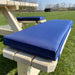 Picknicktafel kussen marine blauw 57cm