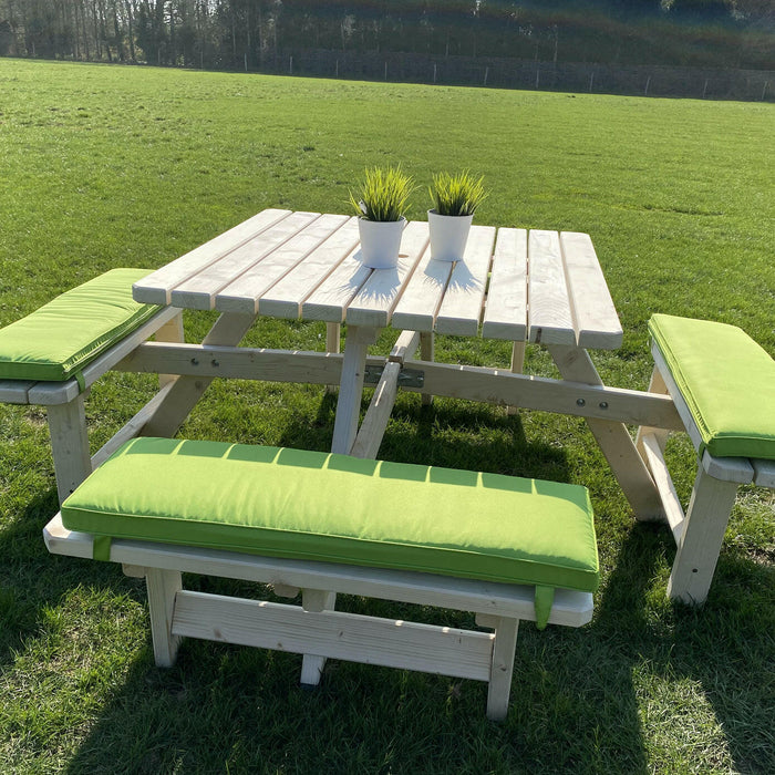 Picknicktafel kussen appel groen 57cm