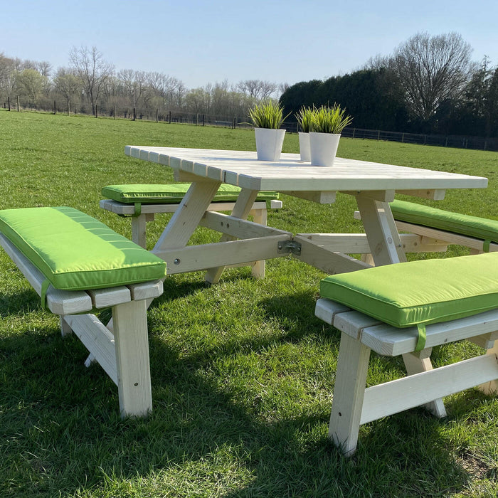 Picknicktafel kussen appel groen 57cm