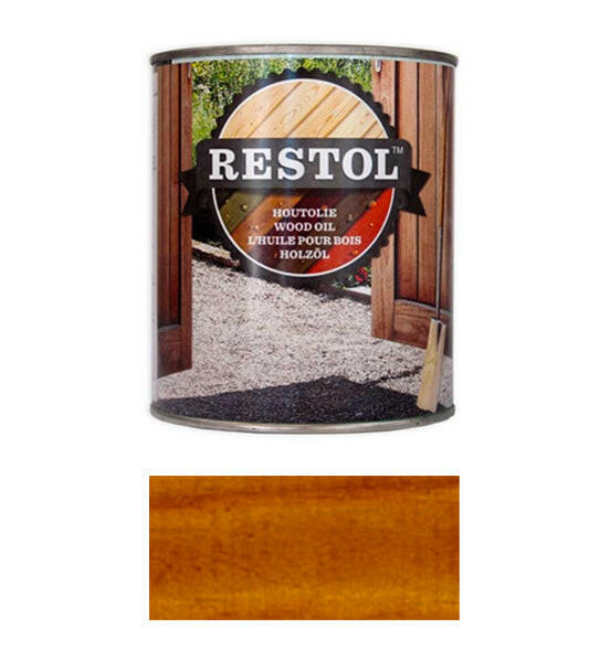 RESTOL HUILE BOIS MARRON NATUREL (1 litre)