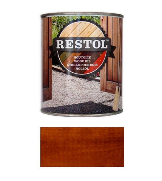 RESTOL BOIS HUILE MARRON (1 litre)