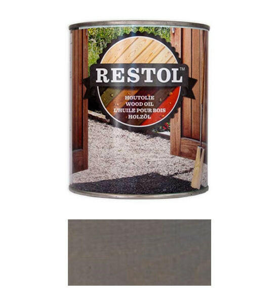 RESTOL BOIS HUILE GRIS (1 litre)