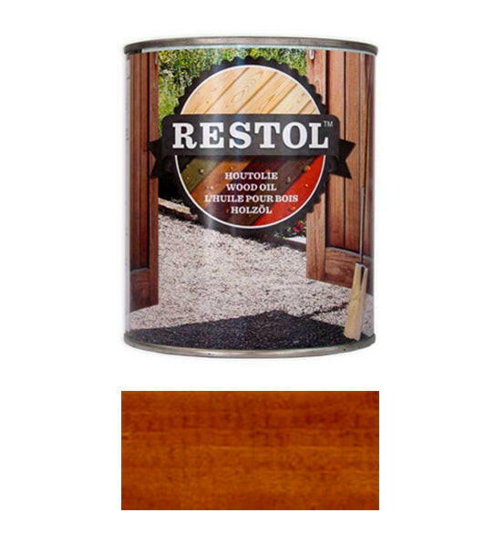 RESTOL HOUTOLIE ROODBRUIN (1 liter)