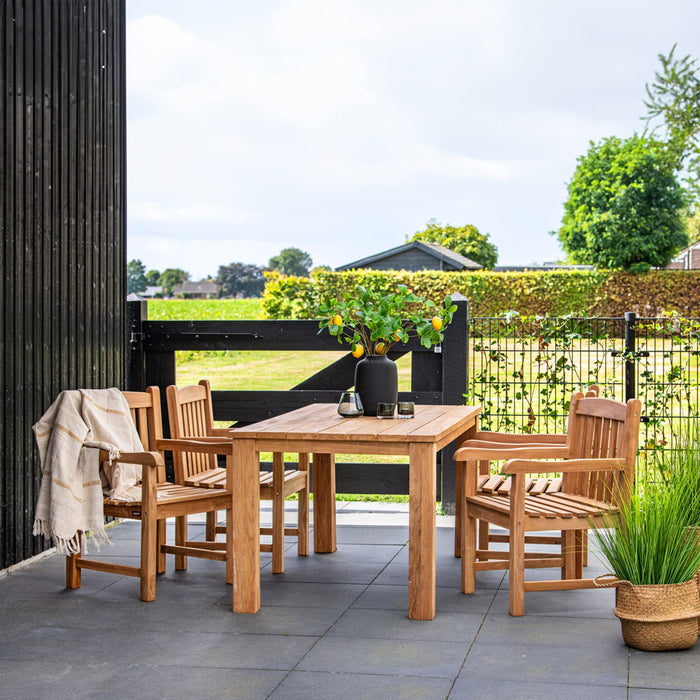 Tuintafel Rustiek Teak 250cm