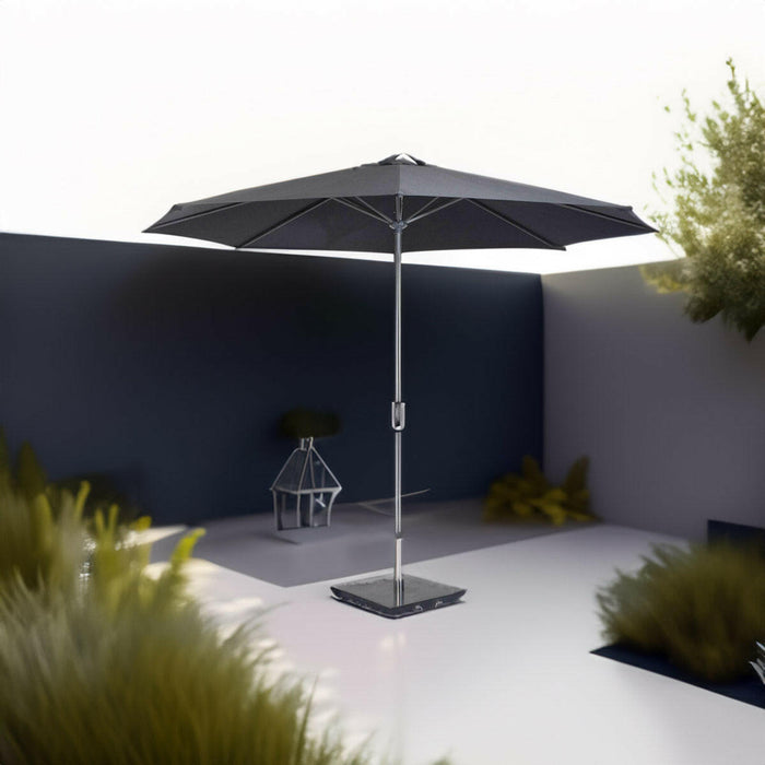 Parasol Salou anthracite, Ø3m