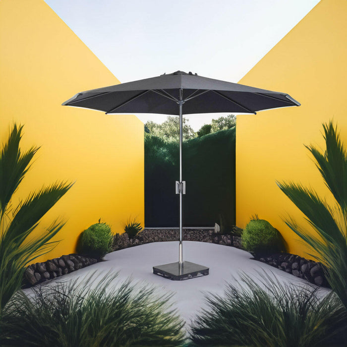 Parasol Salou anthracite, Ø3m