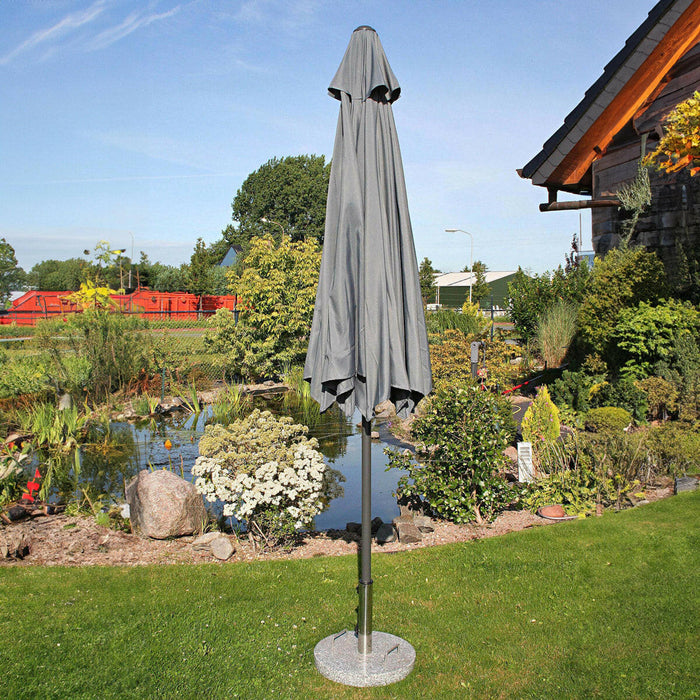 Parasol Salou anthracite, Ø3m