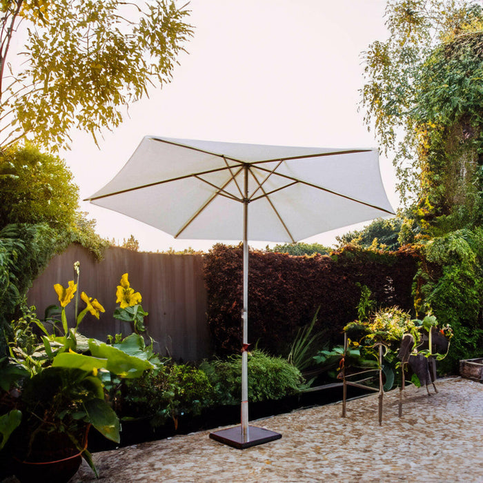 Parasol Salou écru, Ø3m.