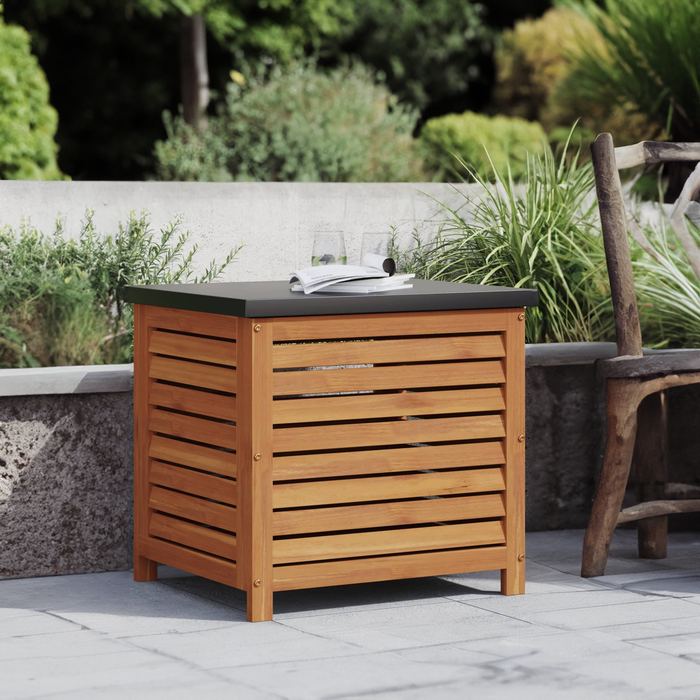 Design-Gartenbox aus Akazienholz - Gardenbox