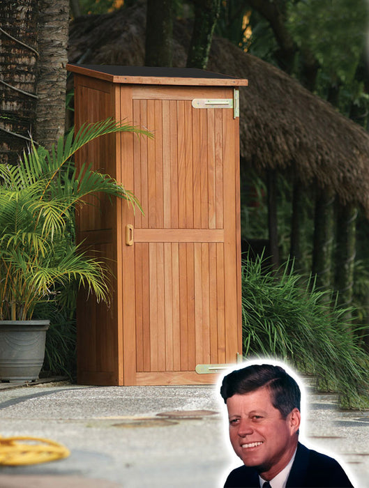 Gartenschrank Kennedy aus Hartholz