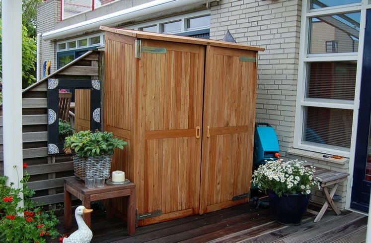 Armoire de jardin en bois dur Obama