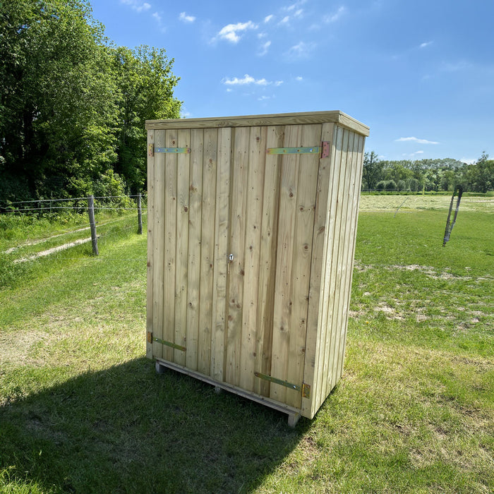 Armoire de jardin Tournesol - 190 x 139 x 70 cm