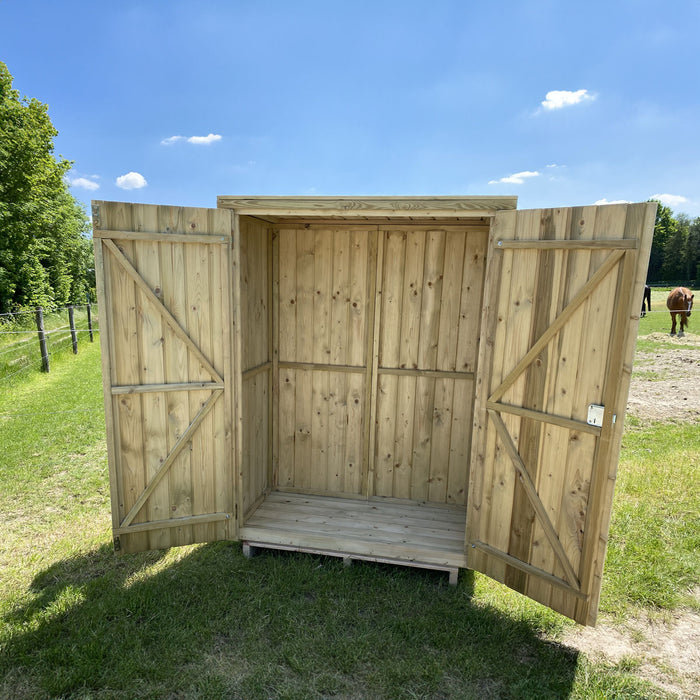 Armoire de jardin Tournesol - 190 x 139 x 70 cm