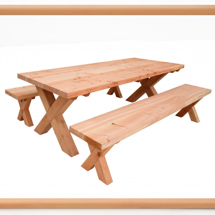 Banc de jardin Douglas Xavi 245 cm - Bois de Douglas